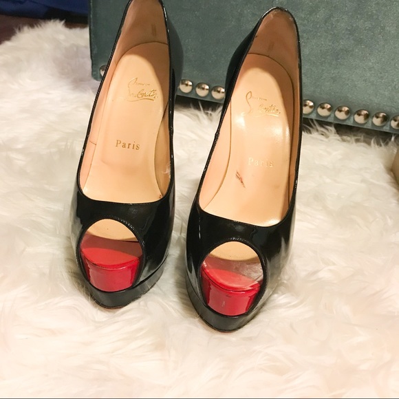 Christian Louboutin Black/red Palais  SOLD - Picture 4 of 7